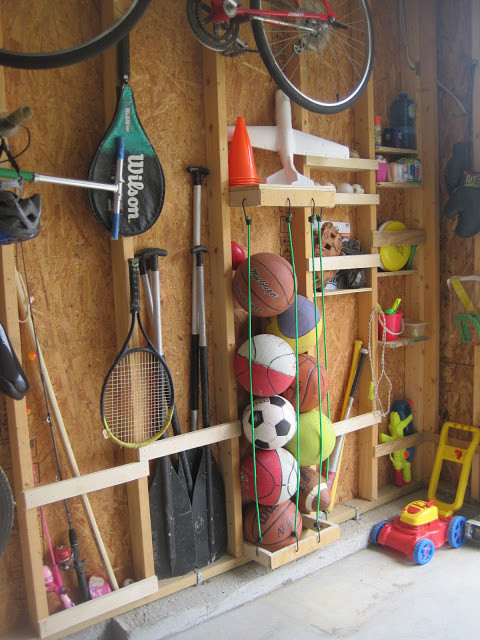 Best ideas about Garage Sports Storage
. Save or Pin Awesome DIY Garage Organization Ideas landeelu Now.