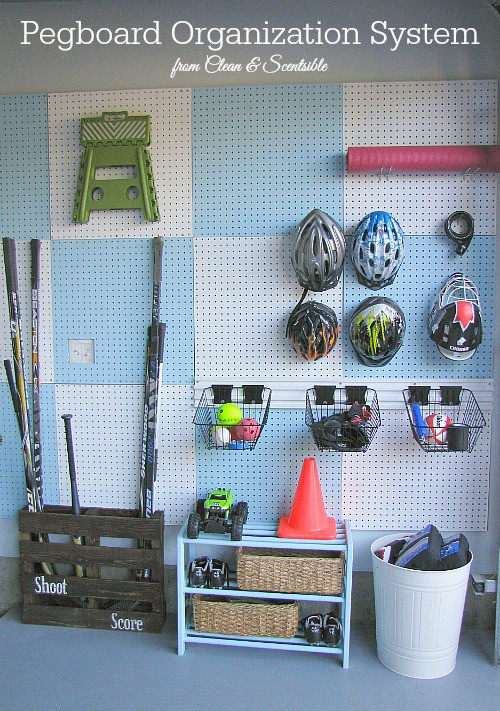 Best ideas about Garage Sports Storage
. Save or Pin Garage Pegboard Organizer Now.