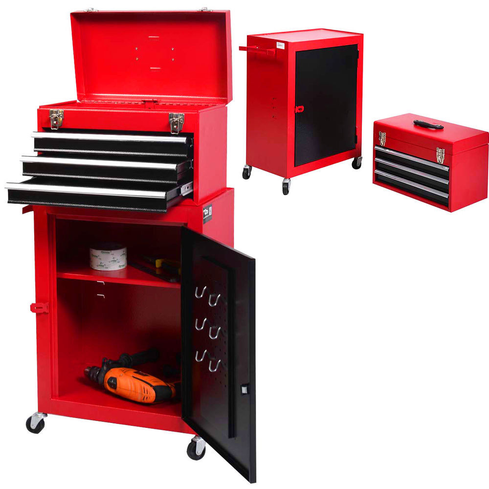 Best ideas about Garage Storage Boxes
. Save or Pin 2pc Mini Tool Chest & Cabinet Storage Box Rolling Garage Now.