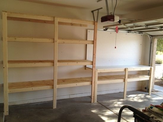 Best ideas about Garage Storage Plans
. Save or Pin Before and after Garage shelves Now.