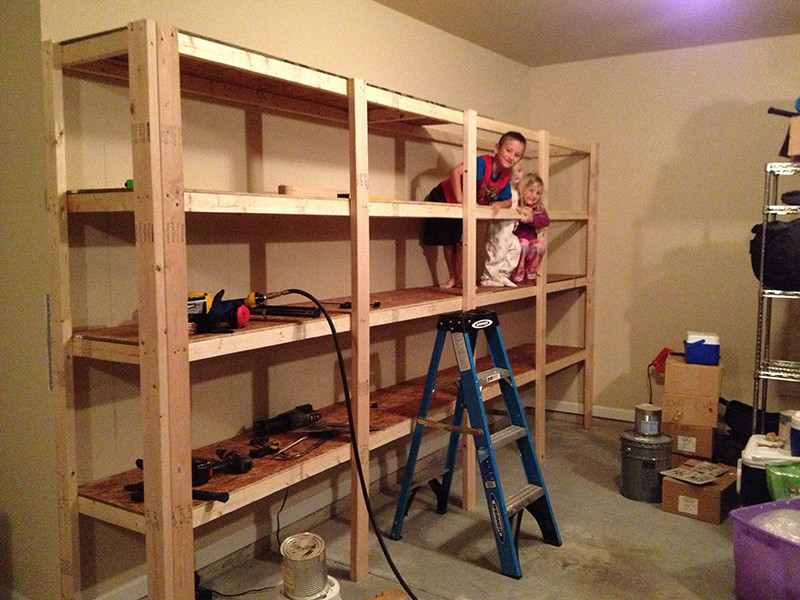 Best ideas about Garage Storage Shelf Ideas
. Save or Pin How to Build Sturdy Garage Shelves Home Improvement Now.