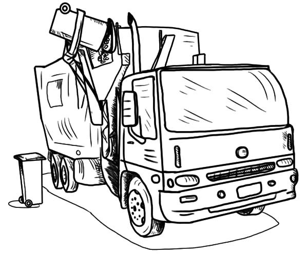 Garbage Truck Printable Coloring Pages
 Loading Garbage Truck Coloring Pages Download & Print
