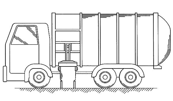 Garbage Truck Printable Coloring Pages
 Put All Garbage Inside Truck Coloring Pages Download