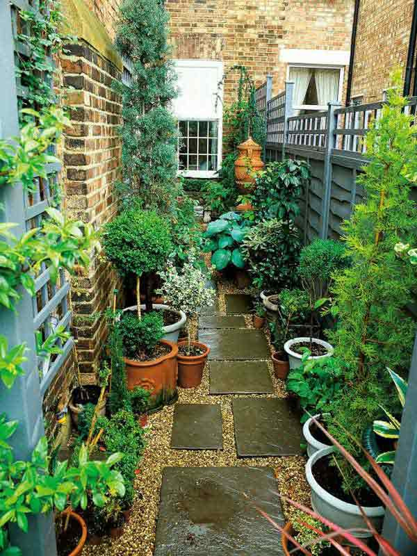 Best ideas about Garden Ideas For Small Spaces
. Save or Pin 18 Clever Design Ideas for Narrow and Long Outdoor Spaces Now.