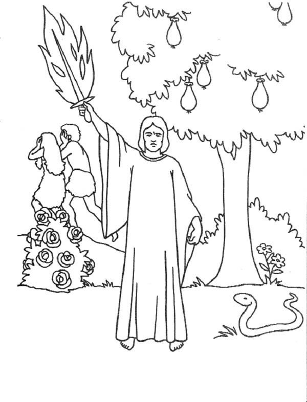 Garden Of Eden Coloring Pages
 Eden Free Coloring Pages