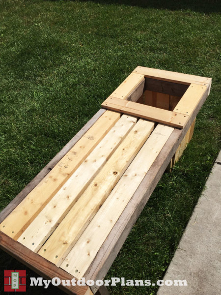 Best ideas about Garden Planter Bench
. Save or Pin DIY Planter Bench MyOutdoorPlans Now.