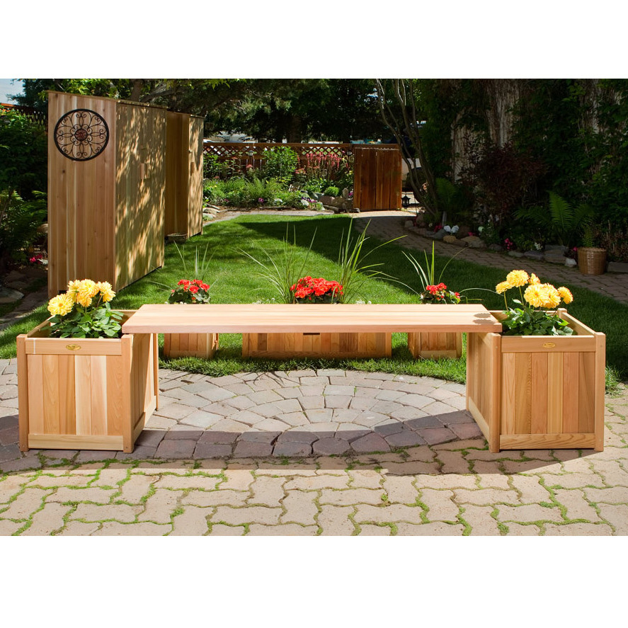 Best ideas about Garden Planter Bench
. Save or Pin How to Fill this Garden Bench with Planter Boxes Now.