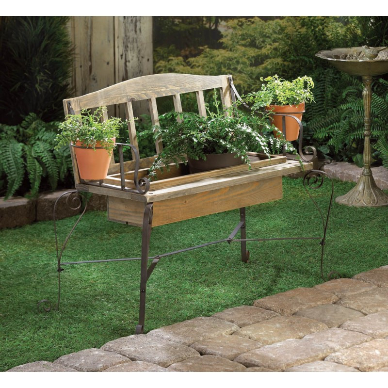 Best ideas about Garden Planter Bench
. Save or Pin Vintage Inspired Garden Bench Planter Now.