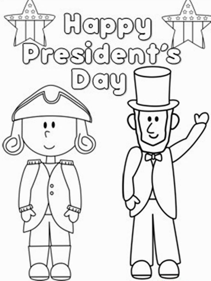 Garden Week Preschool Coloring Sheets
 Best 25 Presidents week ideas on Pinterest