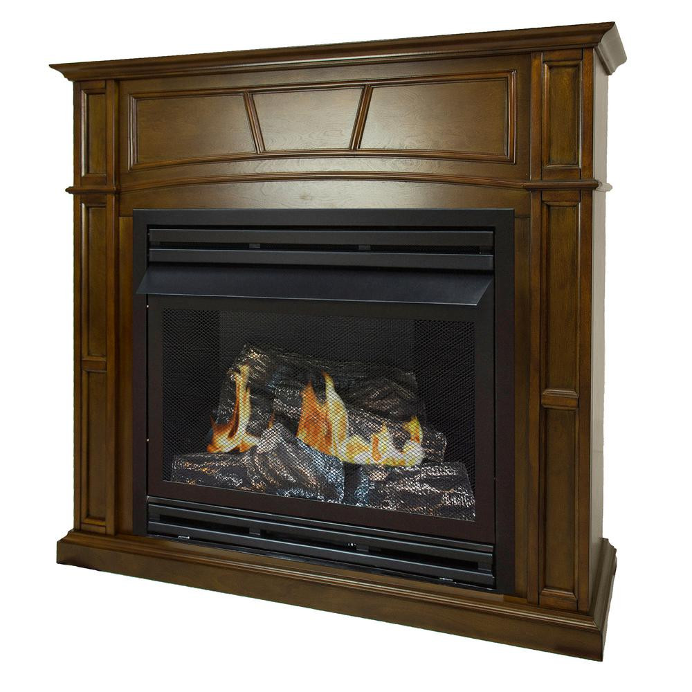 Best ideas about Gas Fireplace Ventless
. Save or Pin Pleasant Hearth 46 in Full Size Ventless Natural Gas Now.