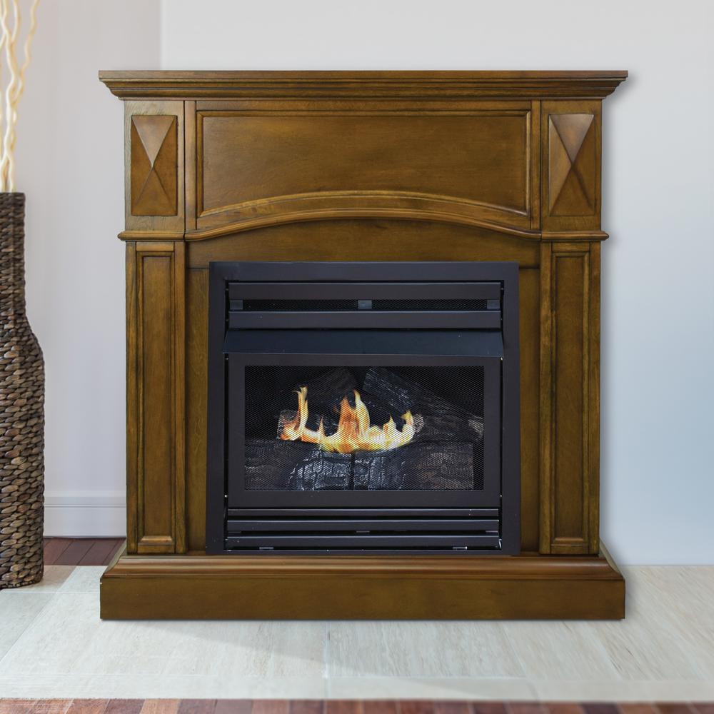 Best ideas about Gas Fireplace Ventless
. Save or Pin Pleasant Hearth pact 36 in Vent Free Gas Fireplace in Now.