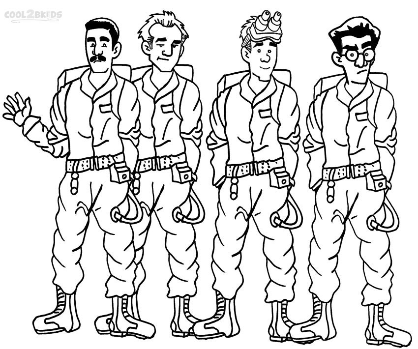 Ghostbuster Coloring Pages
 Printable Ghostbusters Coloring Pages For Kids