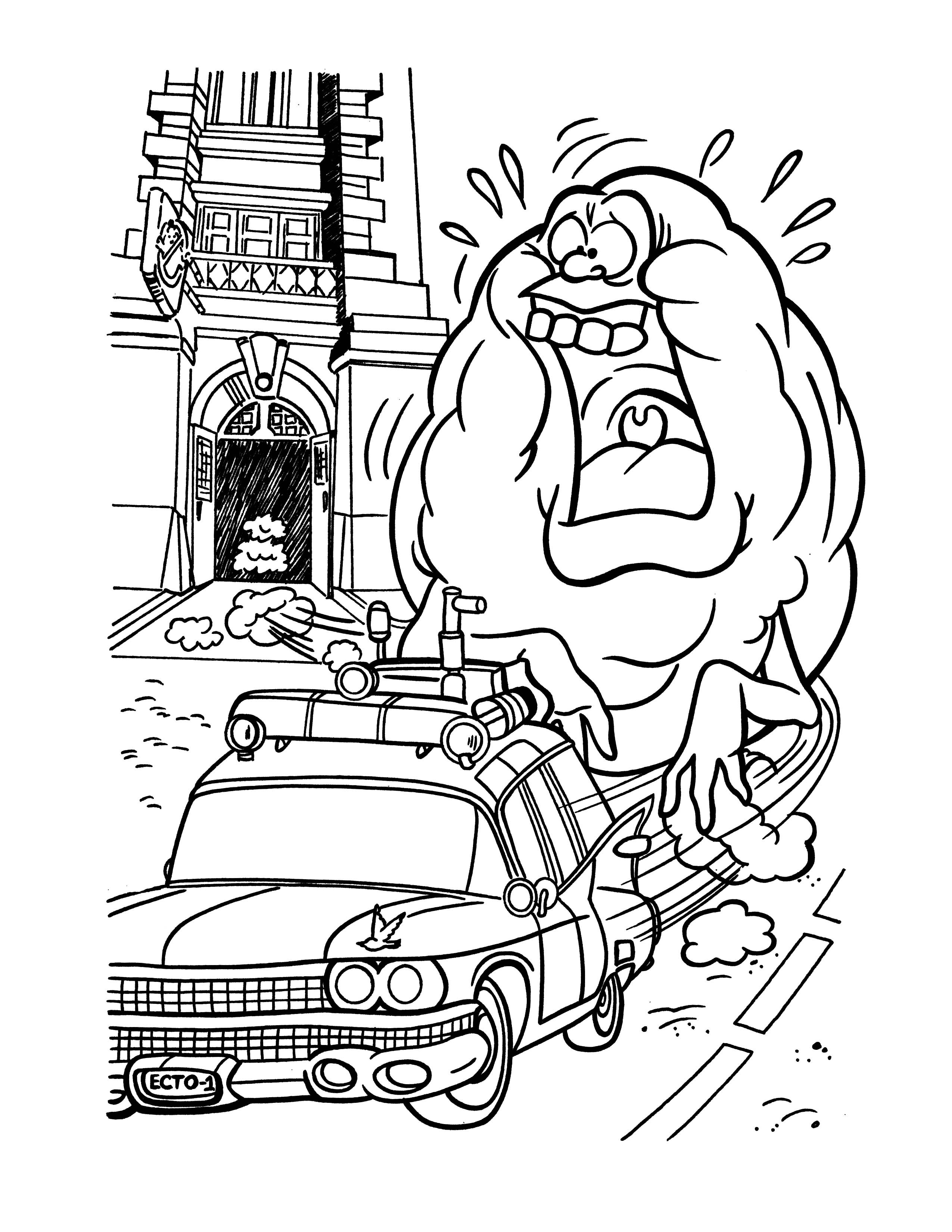 Ghostbuster Coloring Pages
 Free Printable Ghostbusters Coloring Pages For Kids