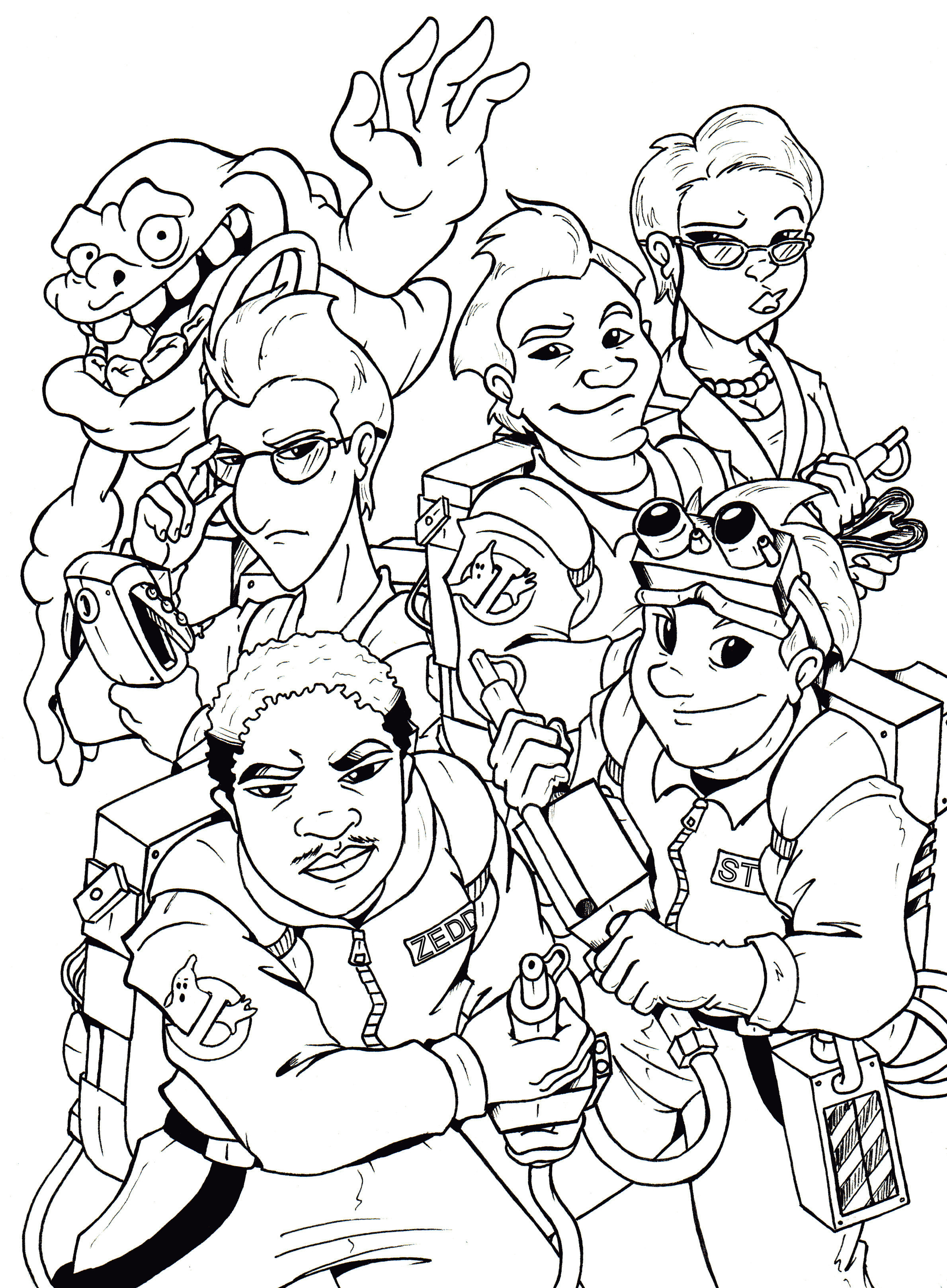 Ghostbuster Coloring Pages
 Ghostbusters Coloring Pages Coloring Home