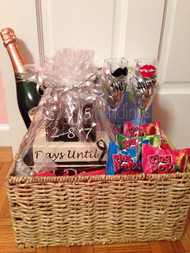Best ideas about Gift Basket Ideas For Couples
. Save or Pin Best 25 Engagement t baskets ideas on Pinterest Now.