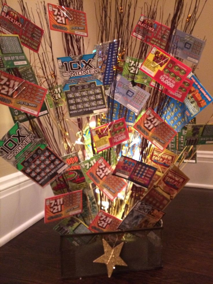 Gift Basket Ideas For Raffle
 Lottery Tree Raffle Basket Fundraiser Idea Lottery