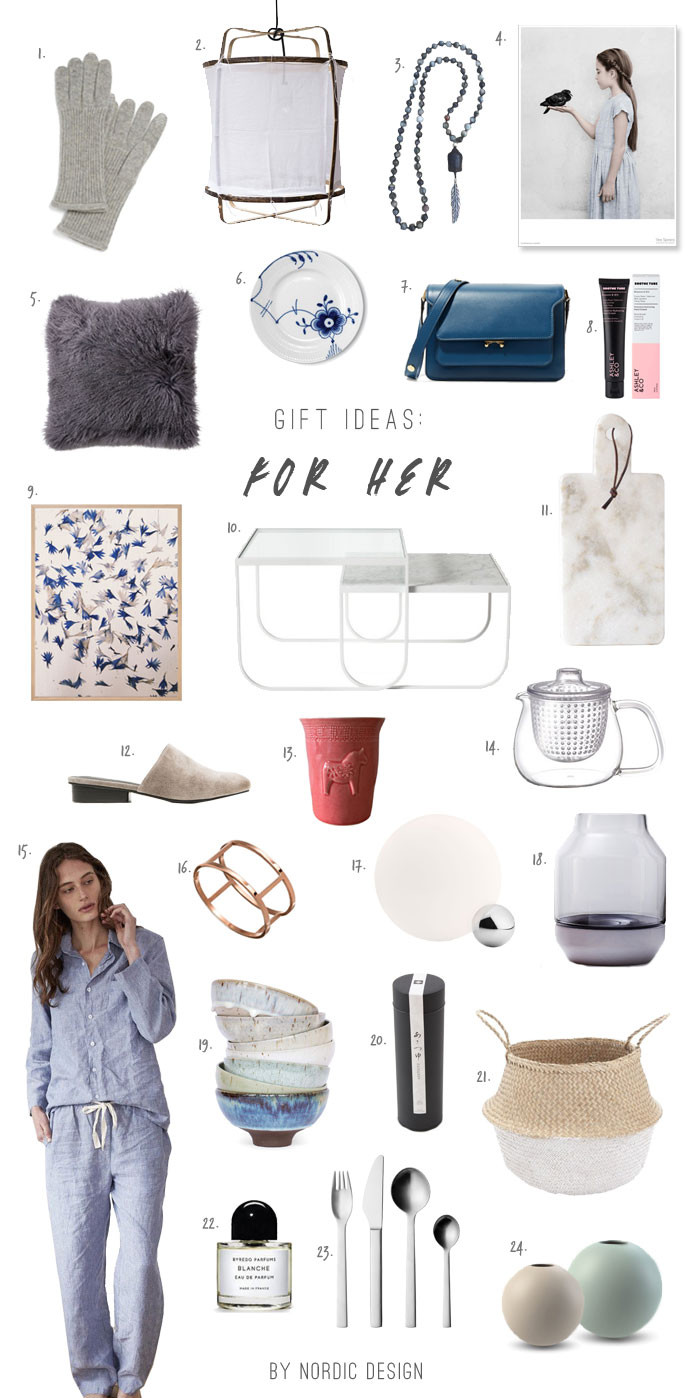 Gift Baskets Ideas For Her
 24 Gift Ideas for Her NordicDesign