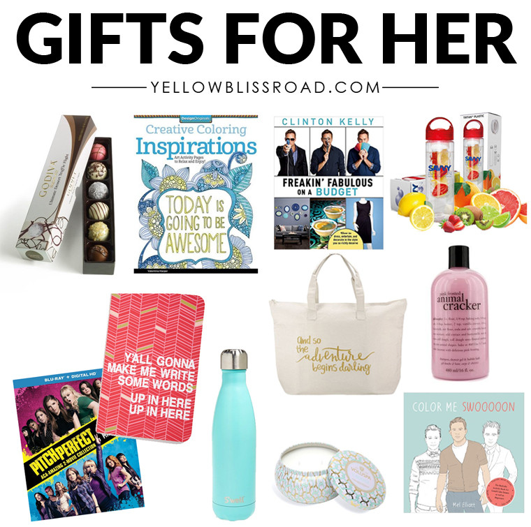 Gift Baskets Ideas For Her
 Christmas Gift Ideas for Her Gifts for Women