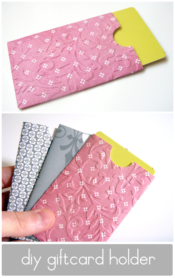Gift Card Holder DIY
 Pin of the Day DIY Gift Card Holders