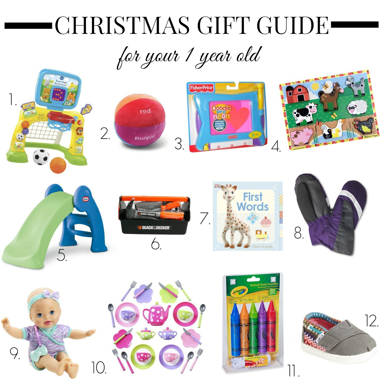 Best ideas about Gift Ideas For 1 Year Old Girls
. Save or Pin Best 28 Christmas Gift 1 Year the ultimate christmas Now.