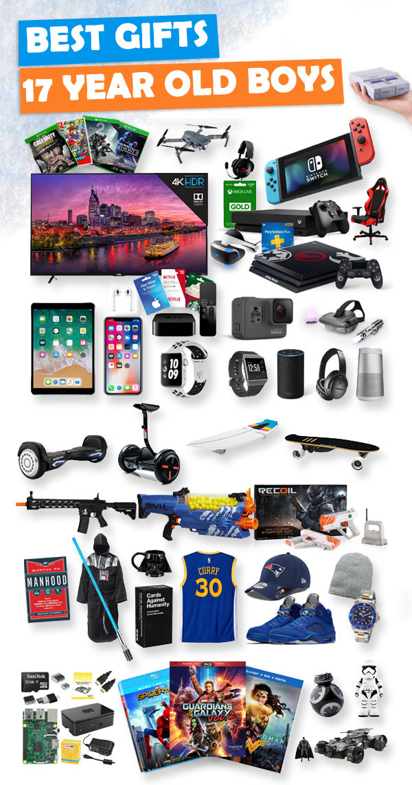 Best ideas about Gift Ideas For 13 Year Old Boys
. Save or Pin Gifts For 17 Year Old Boys Now.