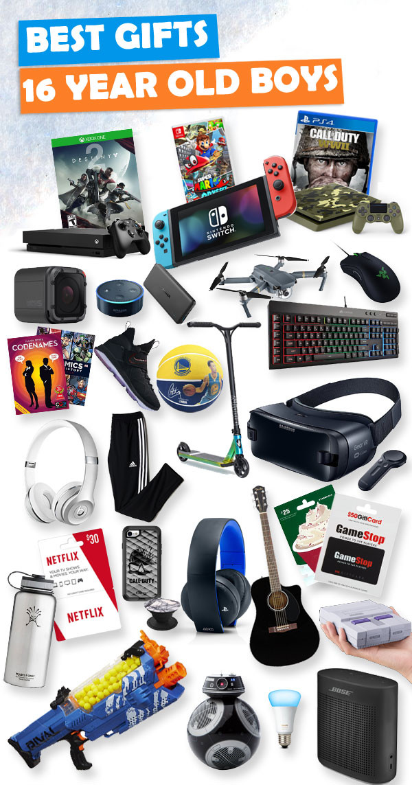 Best ideas about Gift Ideas For 13 Year Old Boys
. Save or Pin Gifts for 16 Year Old Boys Now.