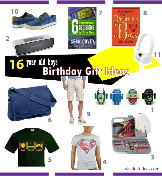 Gift Ideas For 16 Year Old Boys
 Good Birthday Gifts for 16 Year Old Boys