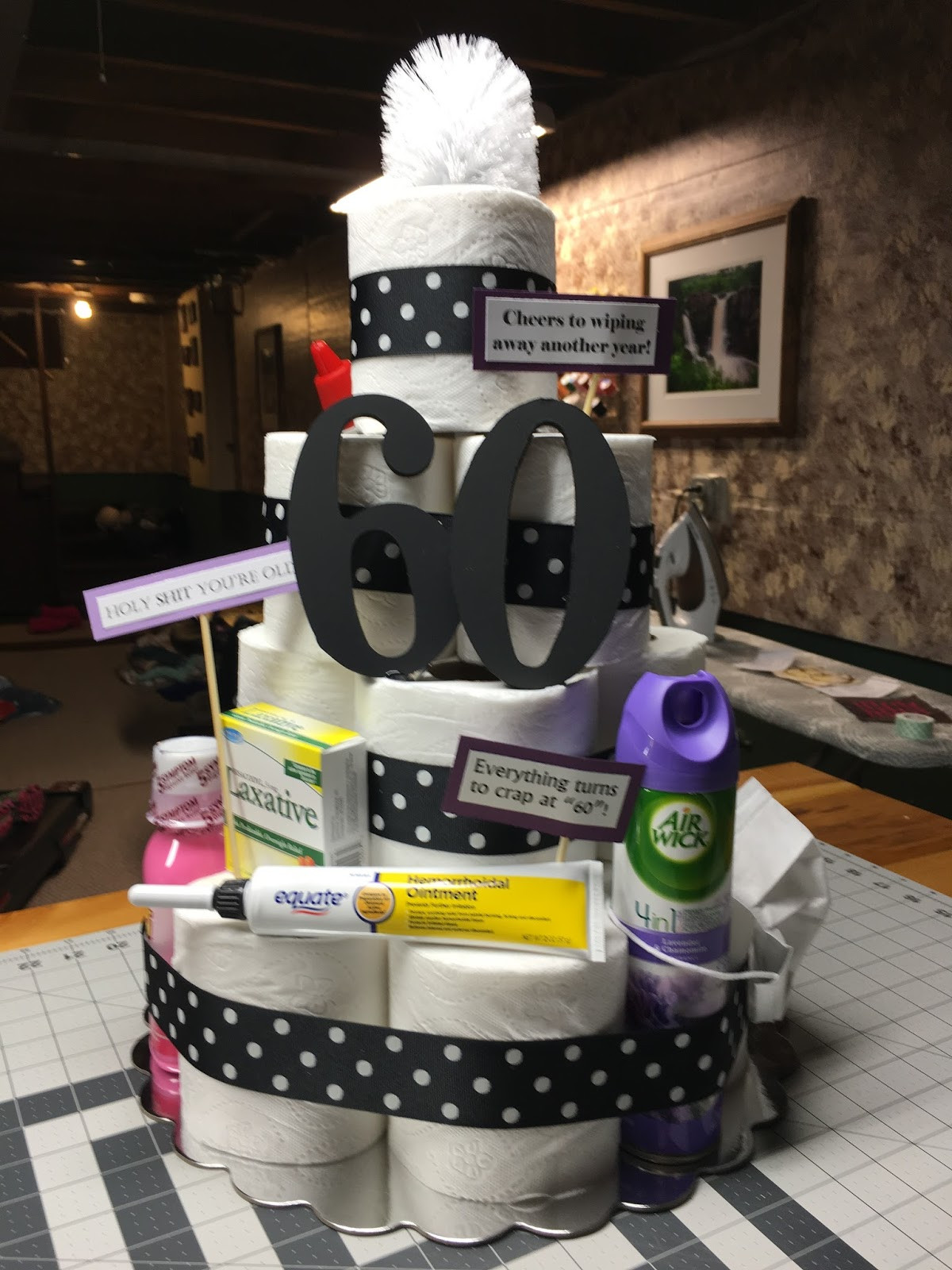 Gift Ideas For 60 Year Old Woman
 Homebody Happenings Toilet Paper CAKE
