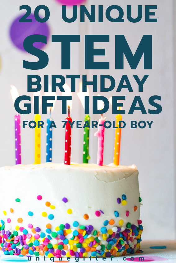Gift Ideas For 7 Year Old Boys
 20 STEM Birthday Gift Ideas for a 7 Year Old Boy Unique