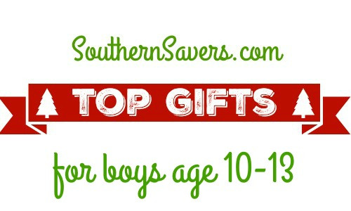 Gift Ideas For Boys Age 10
 2015 Gift Guide Top Gifts For Boys 10 13 Southern Savers