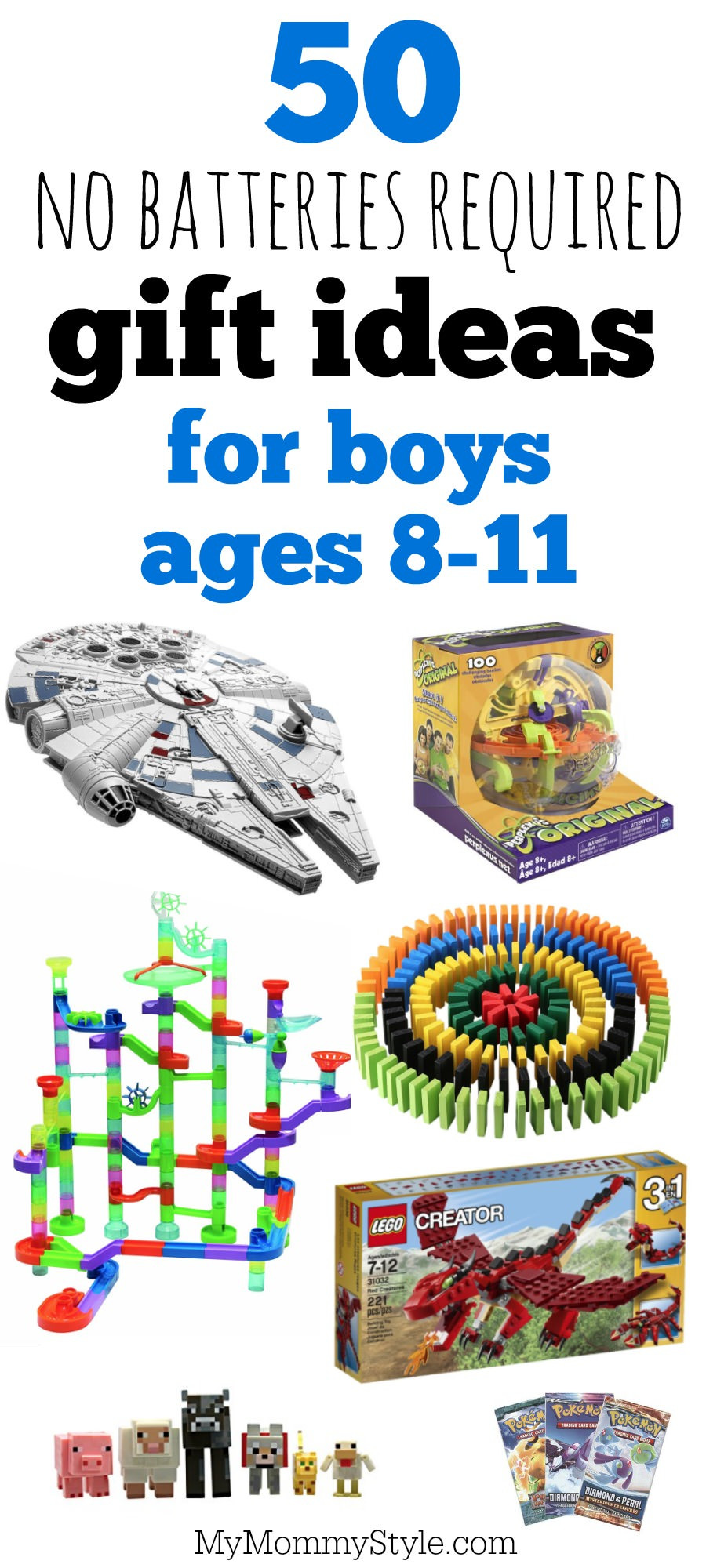 Best ideas about Gift Ideas For Boys Age 8
. Save or Pin 50 battery free t ideas for boys ages 8 11 My Mommy Style Now.