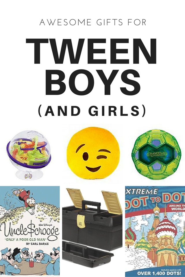 Gift Ideas For Boys
 16 Gift Ideas for Tween Boys and Tween Girls Too