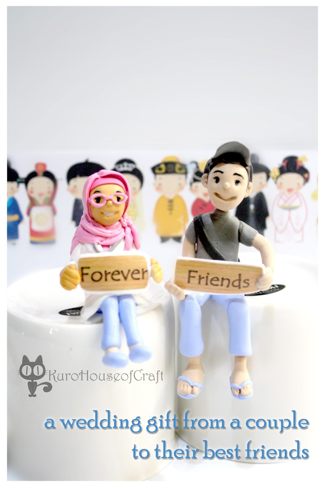 Best ideas about Gift Ideas For Couple Friends
. Save or Pin KuroHouse of Craft Wedding Gift "from Couple to their Now.