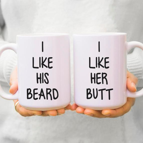 Best ideas about Gift Ideas For Couple Friends
. Save or Pin Boyfriend t Husband and wife ts His and Hers Coffee Now.