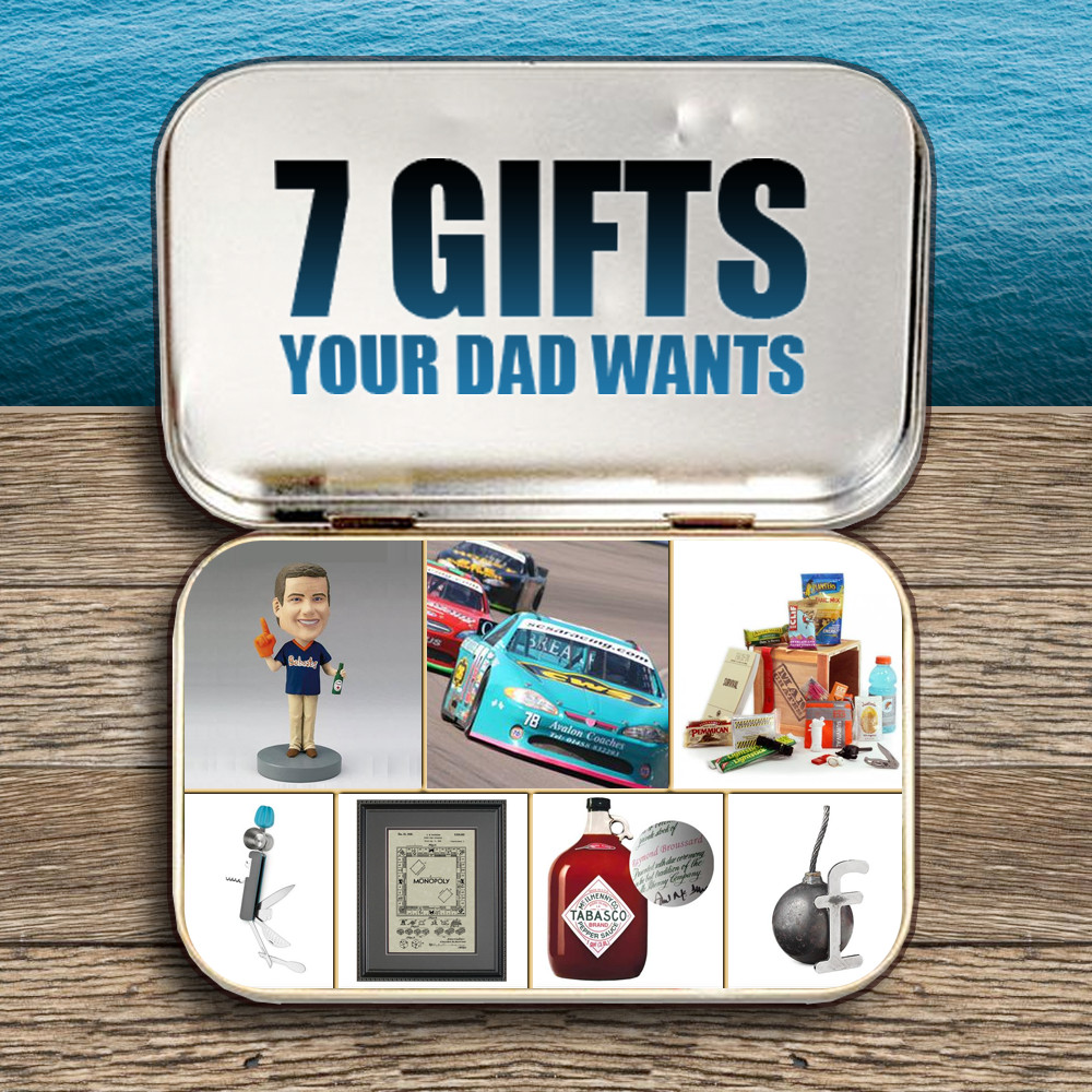 Gift Ideas For Dad Christmas
 Gifts Dad Really Want and no ties are not on this list