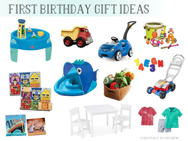 Gift Ideas For First Birthday
 Gift Ideas for e Year Old Boys Perpetually Daydreaming