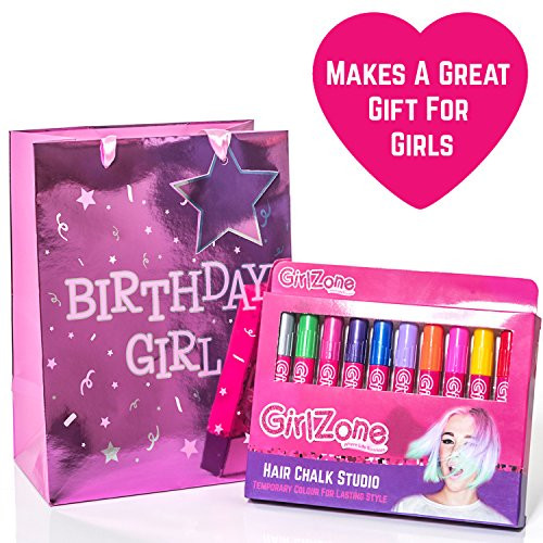 Gift Ideas For Girls Age 10
 HAIR CHALKS BIRTHDAY GIFT 10 Colorful Hair Chalk Pens