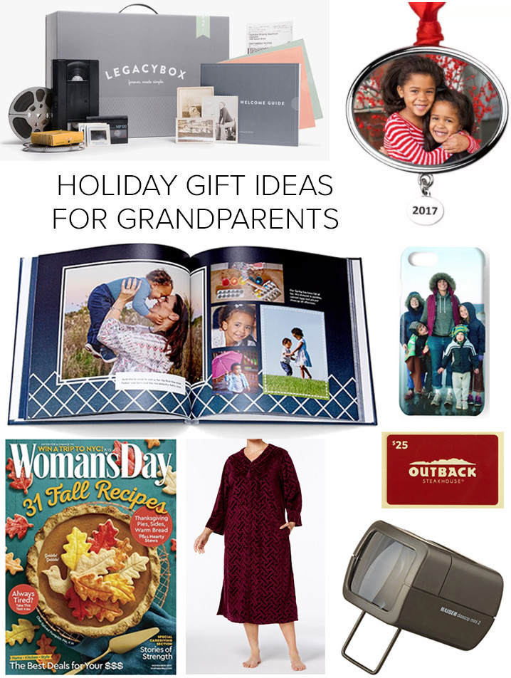 Gift Ideas For Grandfather
 Holiday Gift Ideas for Grandparents
