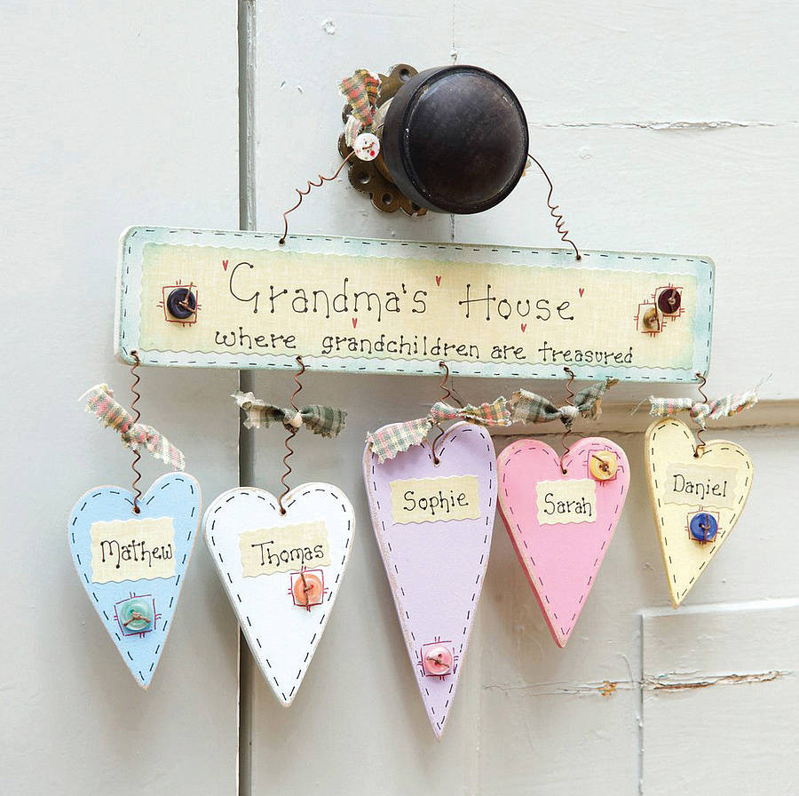 Best ideas about Gift Ideas For Grandmother
. Save or Pin personalised grandma s house sign by primitive angel Now.