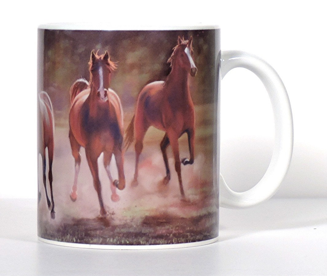 Gift Ideas For Horse Lovers
 Horse Art Mug Horse Lover Gift Western Kitchen by ArtByJulene
