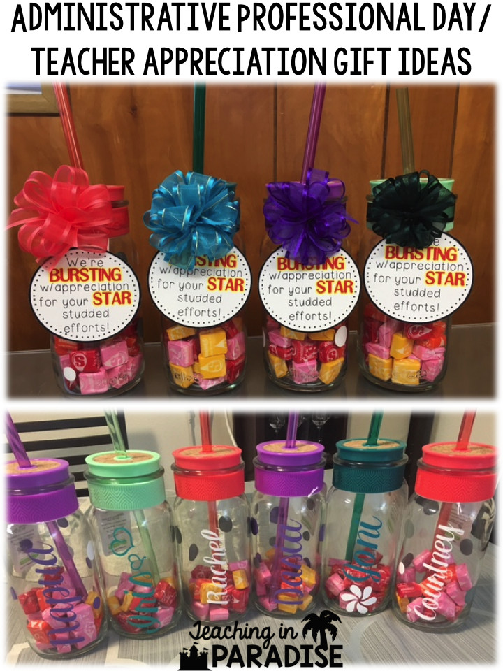 Gift Ideas For Office Staff
 Teaching in Paradise Gifts Treats Pinterest