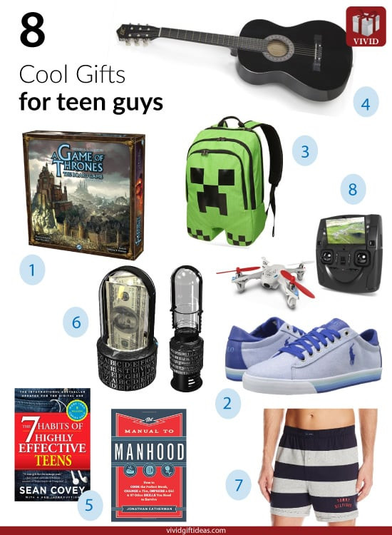 Gift Ideas For Teenager Boys
 8 Cool Gifts for Teenage Guys Vivid s Gift Ideas