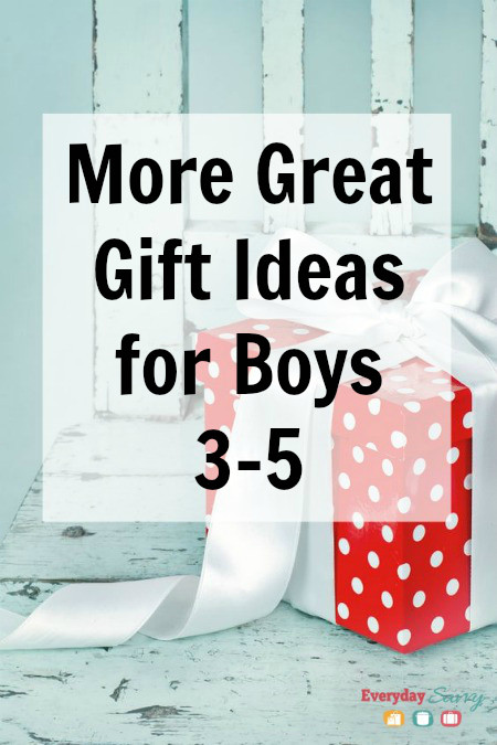 Gift Ideas For Young Boys
 More Holiday Gift Ideas for Young Boys Ages 3 4 & 5