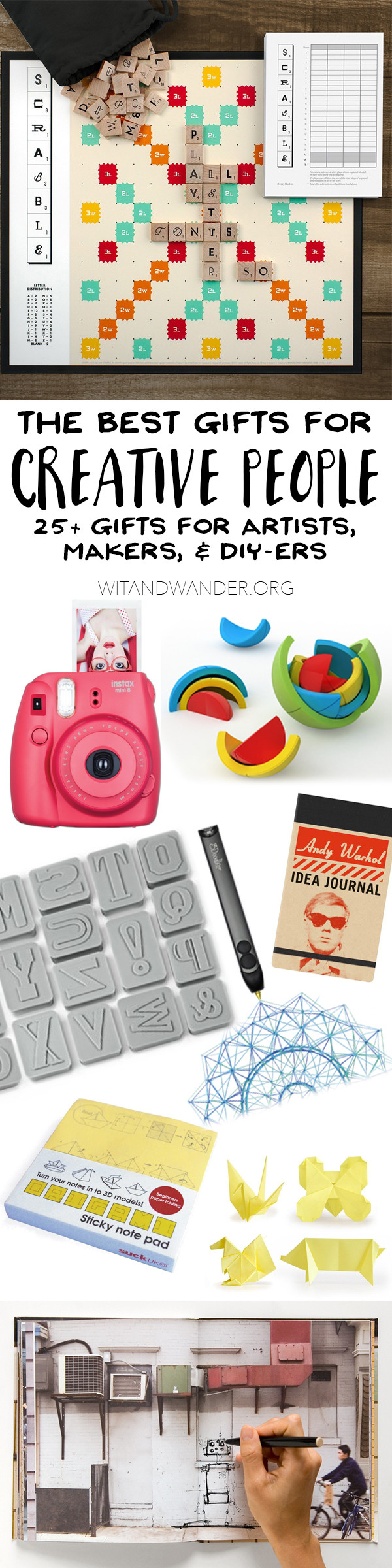 Gifts For Crafty People
 The Absolute Best Gifts for Creative People Artists