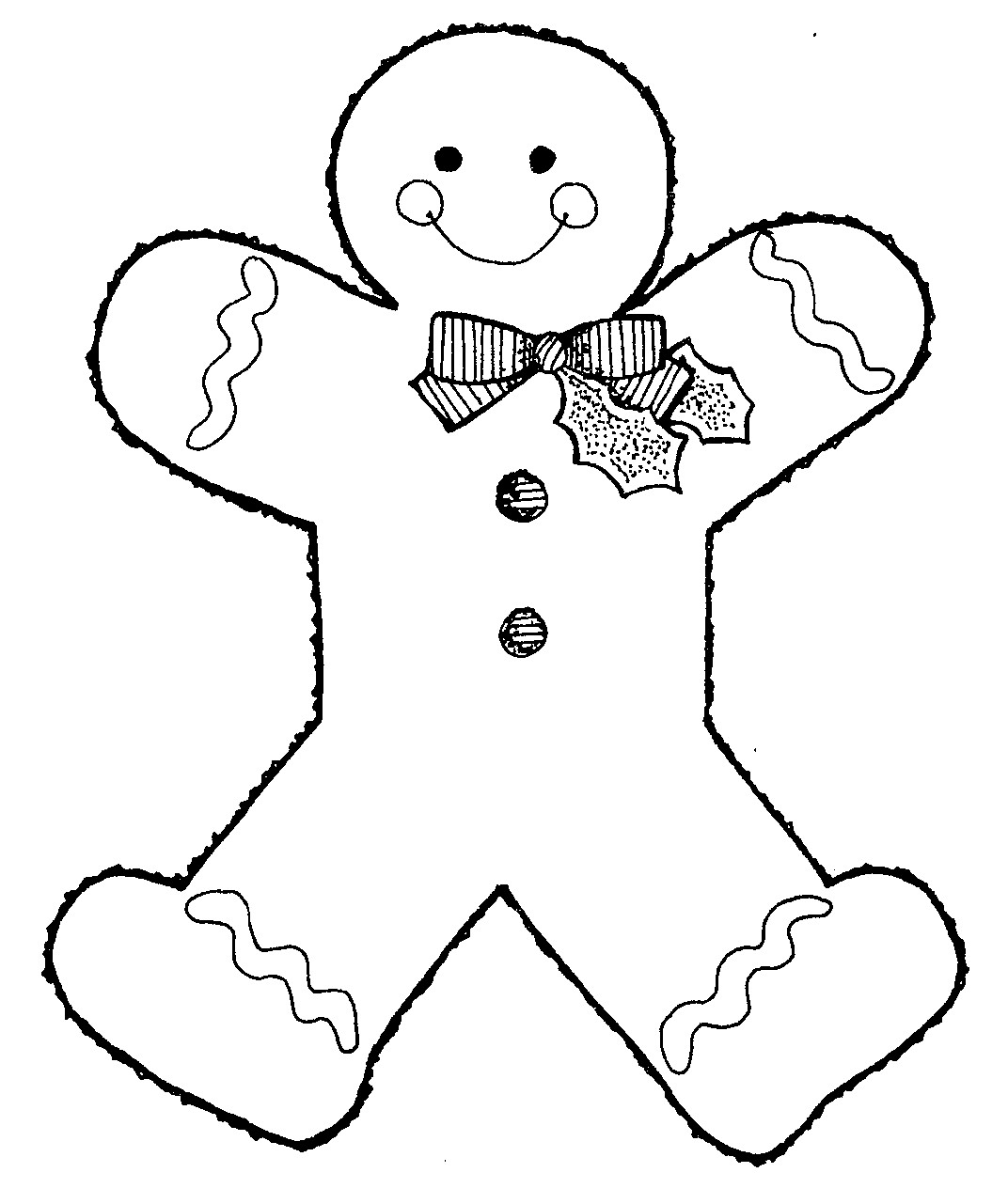 Gingerbread Coloring Pages
 Free Printable Gingerbread Man Coloring Pages For Kids