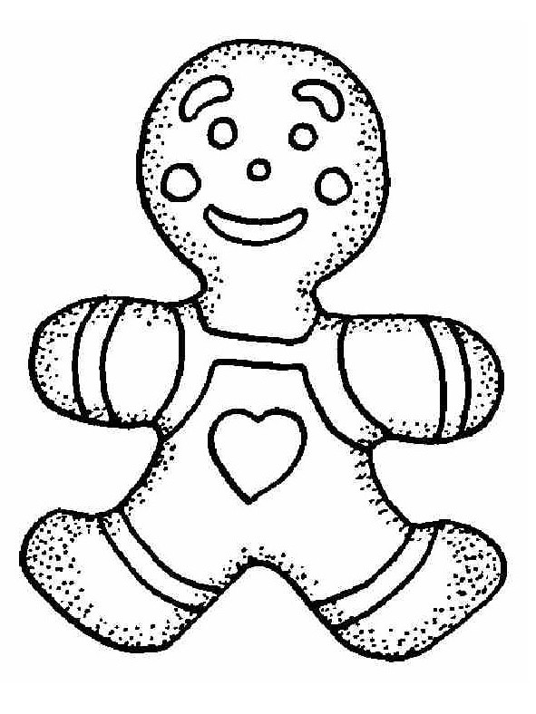 Gingerbread Coloring Pages
 Free Gingerbread Coloring Pages To Kids