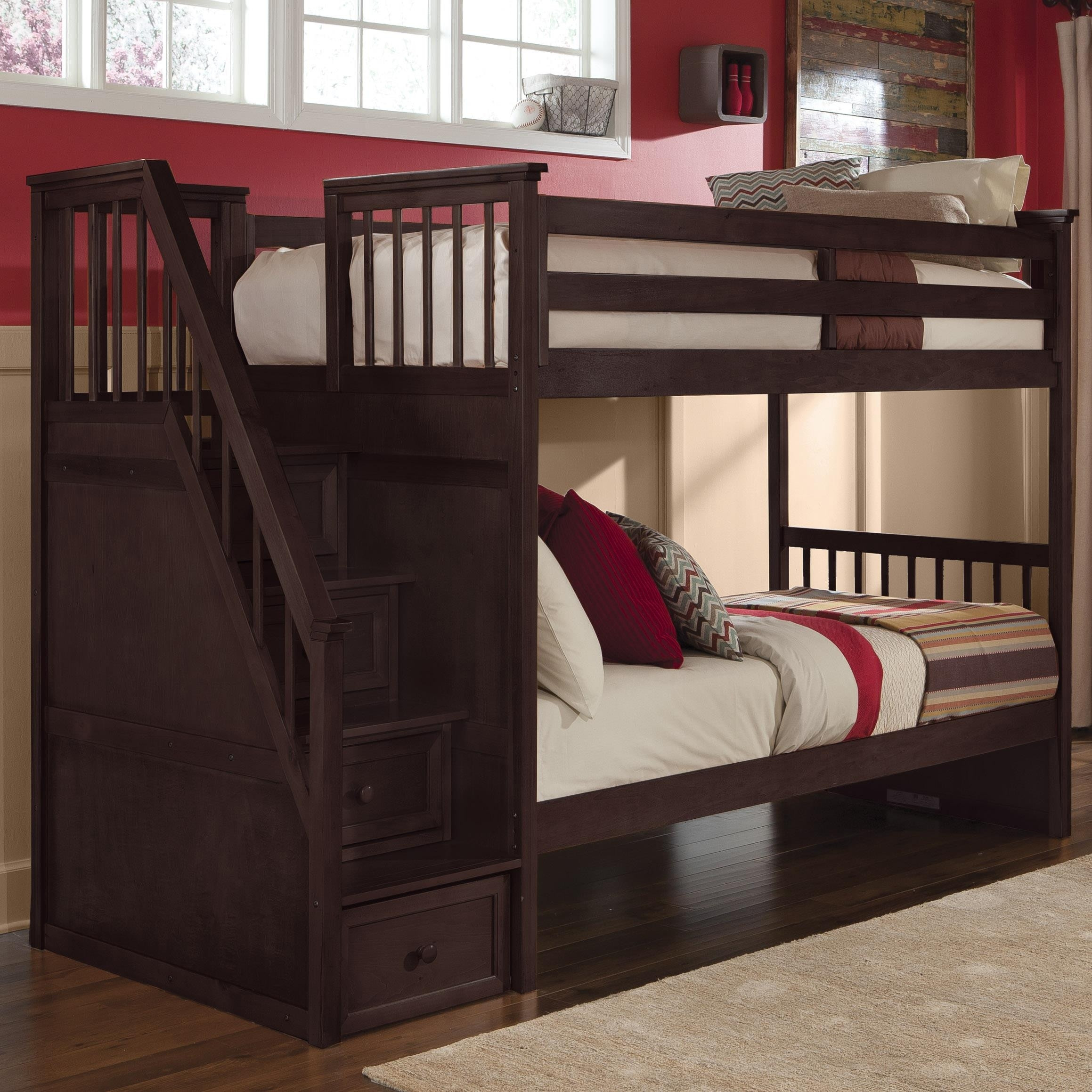 Best ideas about Girl Bunk Bed With Stairs
. Save or Pin Girls Bunk Beds — EMERSON Design Adorable Bunk Beds for Now.