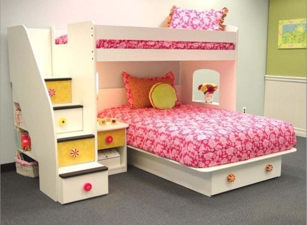 Best ideas about Girl Bunk Bed With Stairs
. Save or Pin Bunk Beds for Girls with Stairs Alternatives Bunk Beds Now.