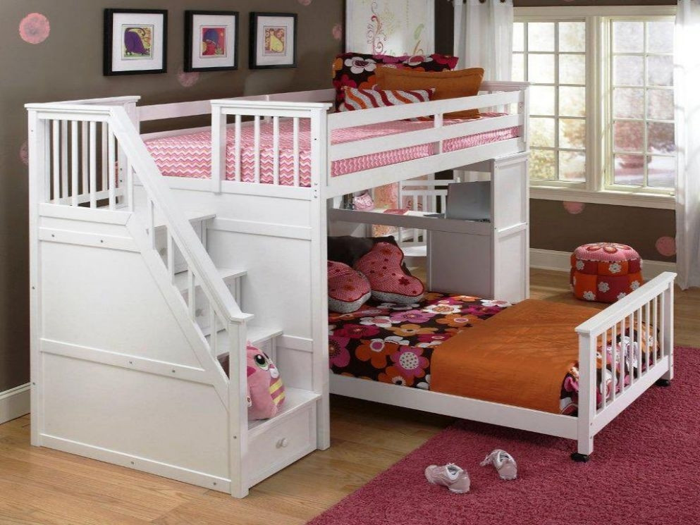 Best ideas about Girl Bunk Bed With Stairs
. Save or Pin 15 Best Ideas of Twin Bunk Beds With Stairs Now.