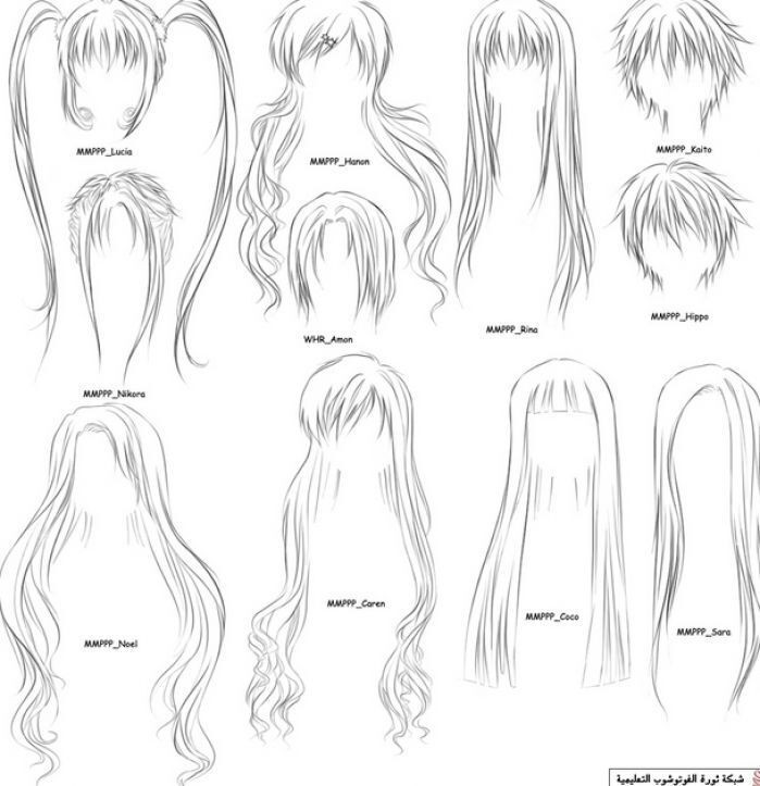 Girl Hairstyles Anime
 Anime Girl Hairstyles